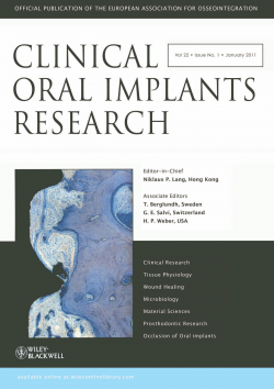 Of Oral Implantology Implant